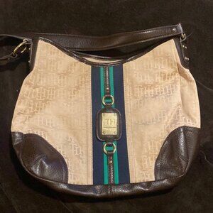 Tommy Hilfiger Logo Satchel Bag